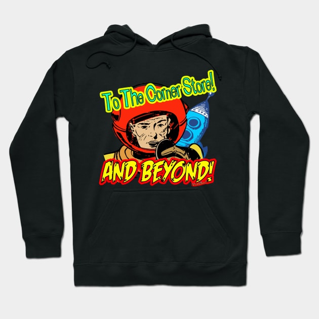 To the Corner Store and Beyond for Ice! Hoodie by vivachas